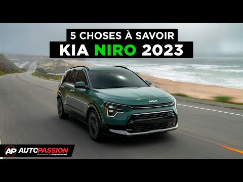5 Choses À Savoir - Kia Niro 2023